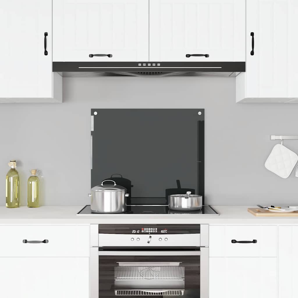 Spatschermen Keuken 70X40 Cm Gehard Glas Wit