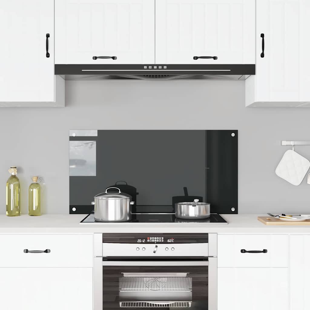 Spatschermen Keuken 70X40 Cm Gehard Glas Wit