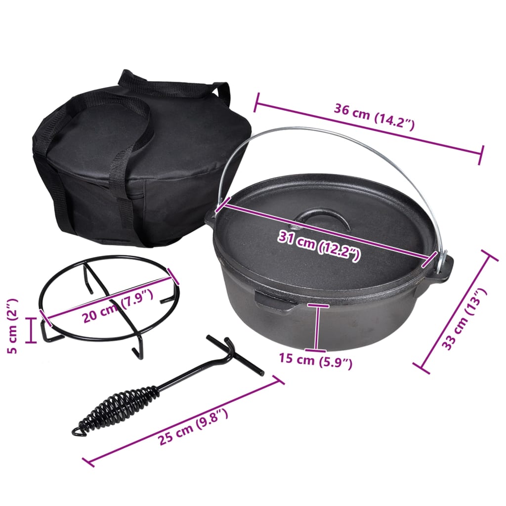 Braadpan 5,6 L Inclusief Accessoires