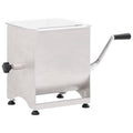 Vleesmixer Met Bak Roestvrij Staal Zilverkleurig
