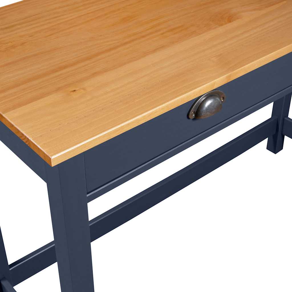 Wandtafel Hill 2 Lades 110X45X74 Cm Massief Grenenhout