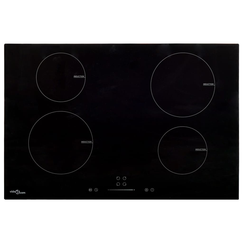 Inductiekookplaat Met 2 Kookzones Aanraakbediening Glas