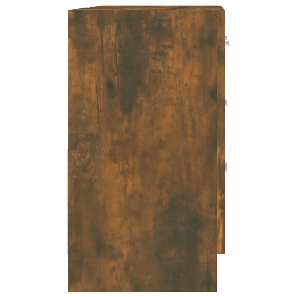 Wastafelkast 63X30X54 Cm Bewerkt Hout Kleurig