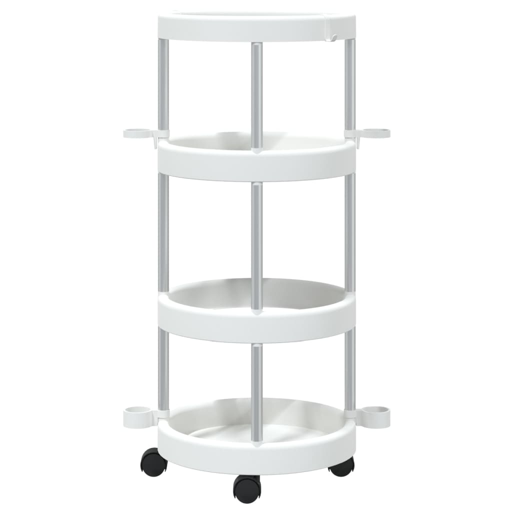 Schoonmaakwagen Met Opbergmand Aluminium