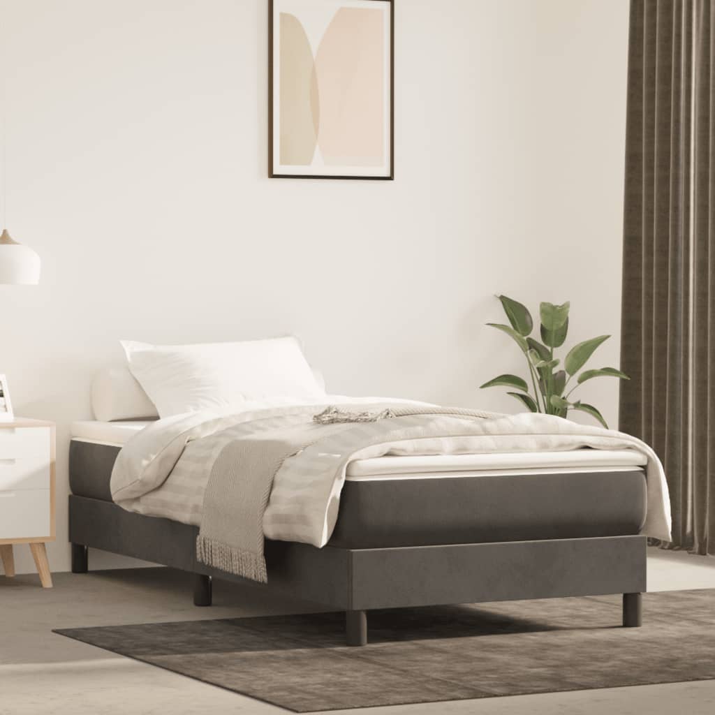 Boxspring Zonder Matras Fluweel