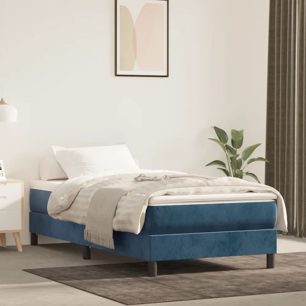 Boxspring Zonder Matras Fluweel