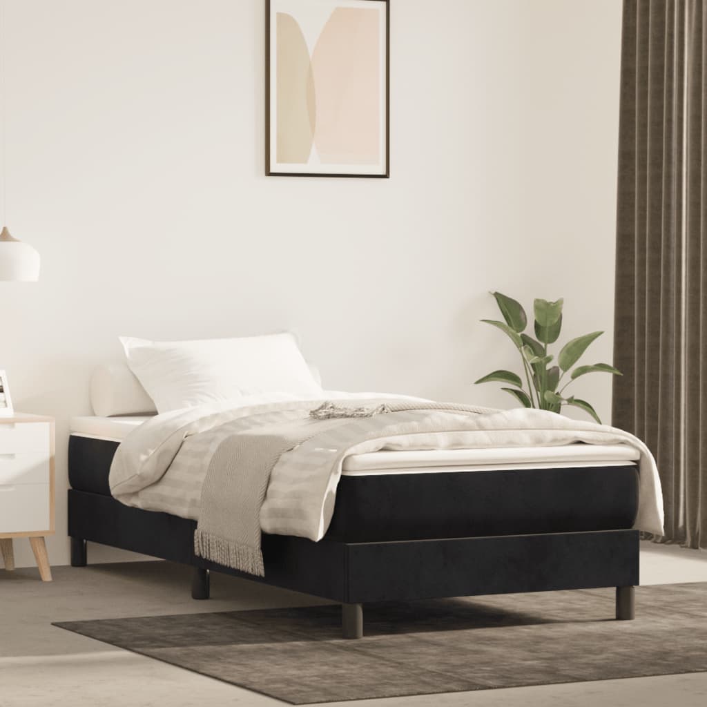 Boxspring Zonder Matras Fluweel