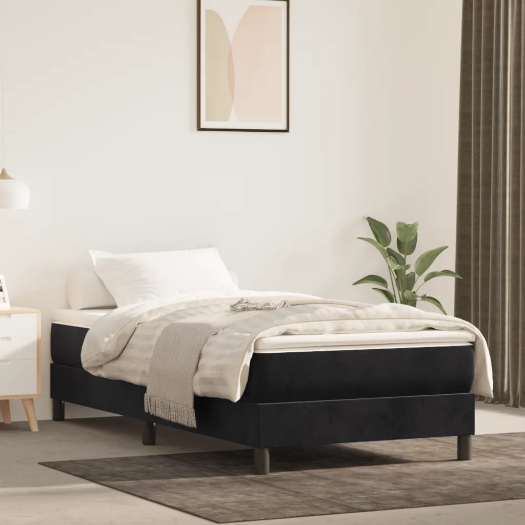 Boxspring Zonder Matras Fluweel