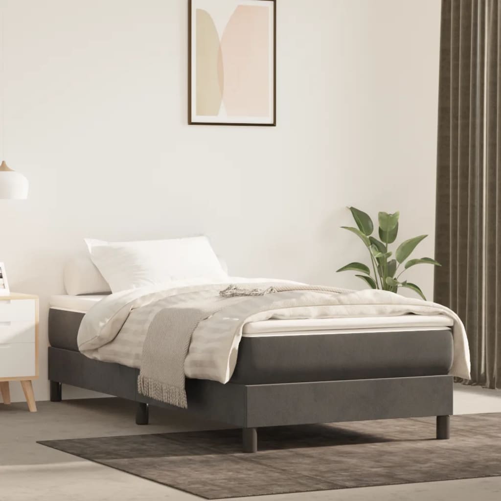 Boxspring Zonder Matras Fluweel