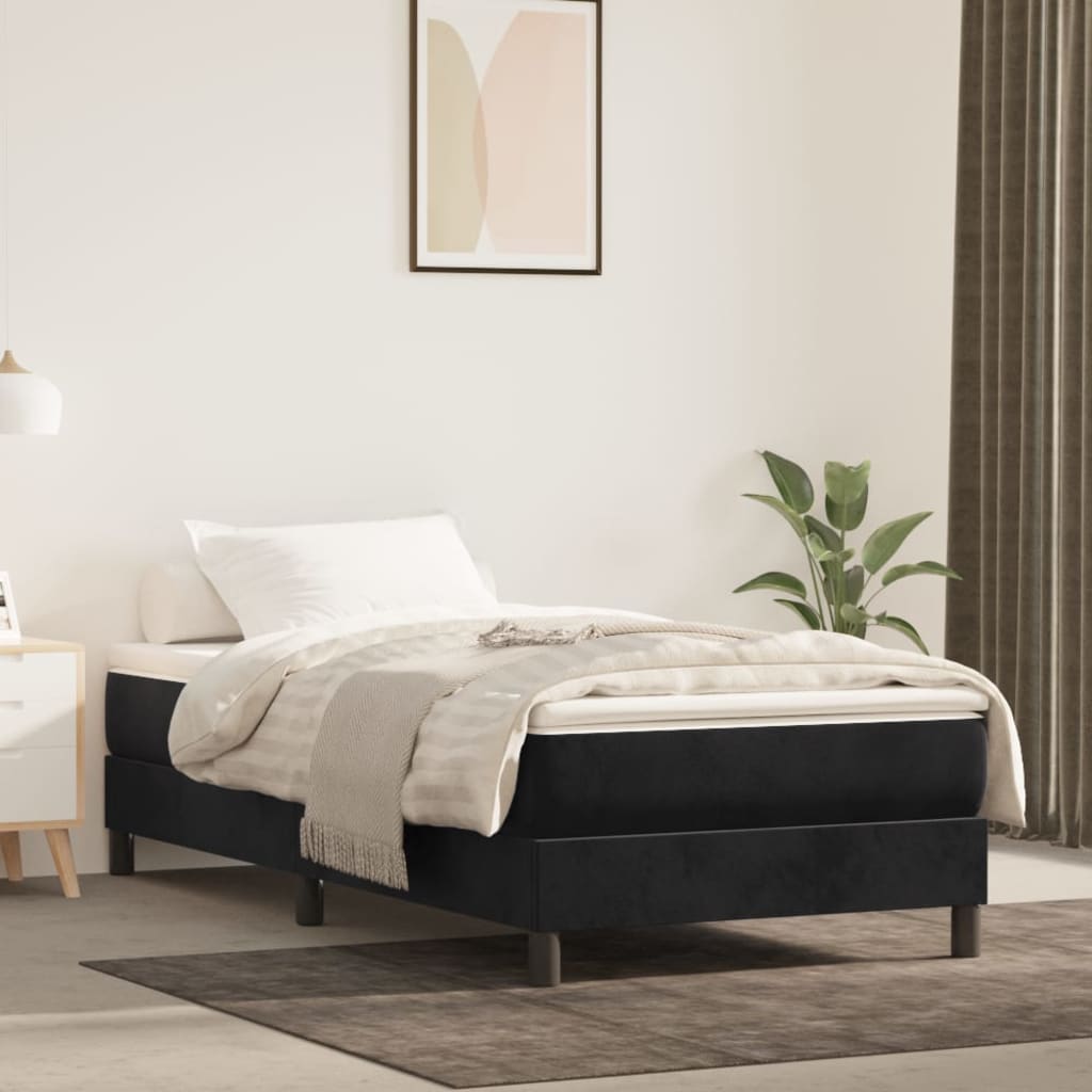 Boxspring Zonder Matras Fluweel