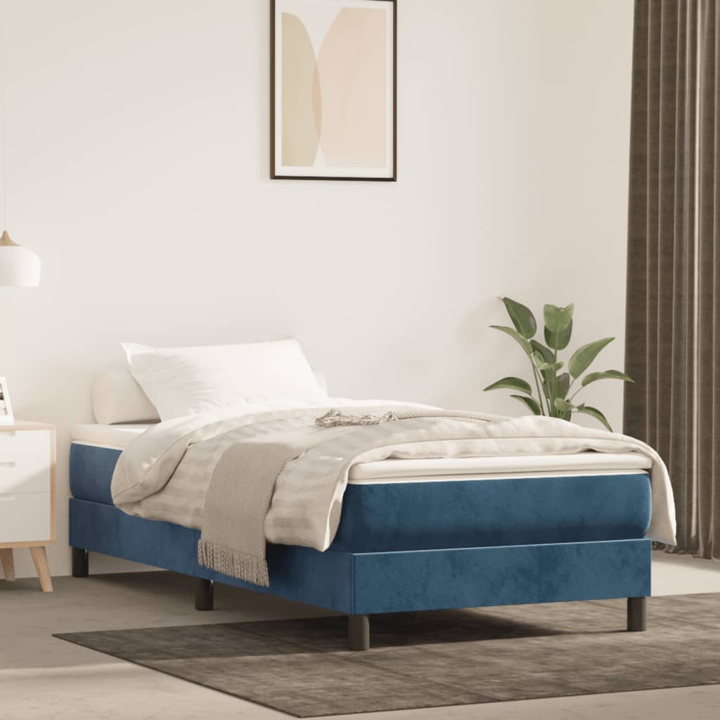Boxspring Zonder Matras Fluweel