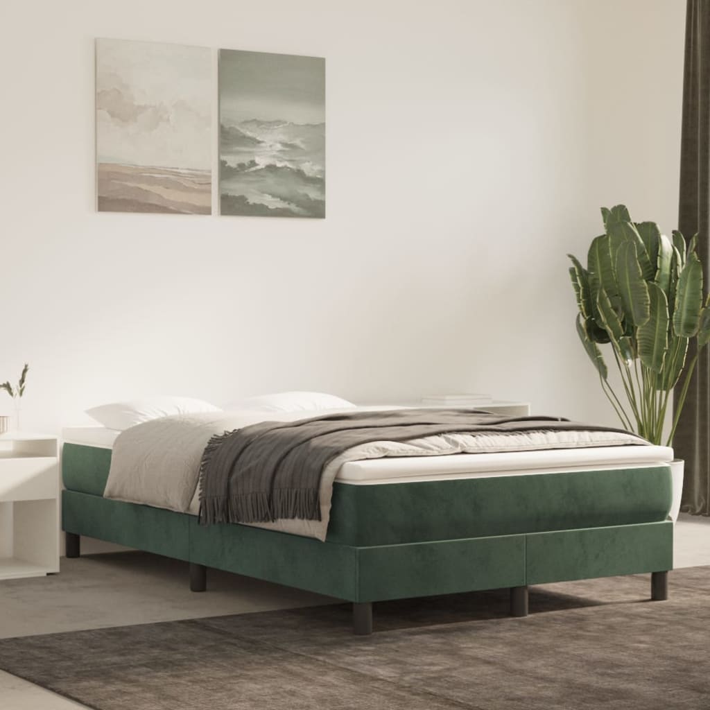 Boxspring Zonder Matras Fluweel