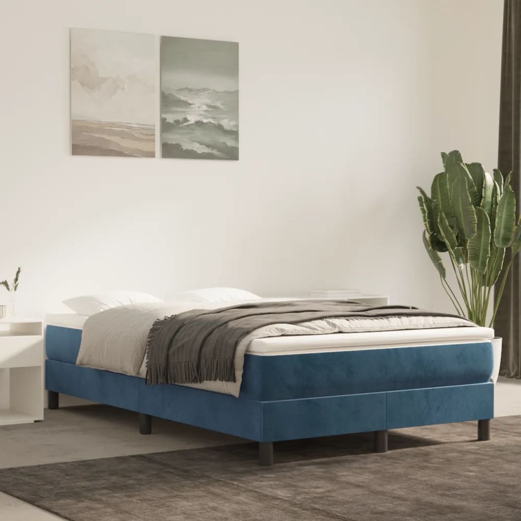 Boxspring Zonder Matras Fluweel