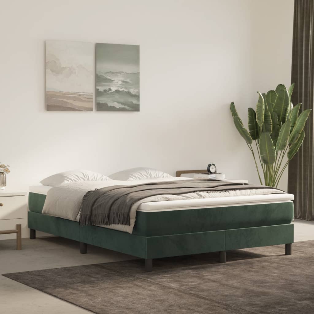 Boxspring Zonder Matras Fluweel