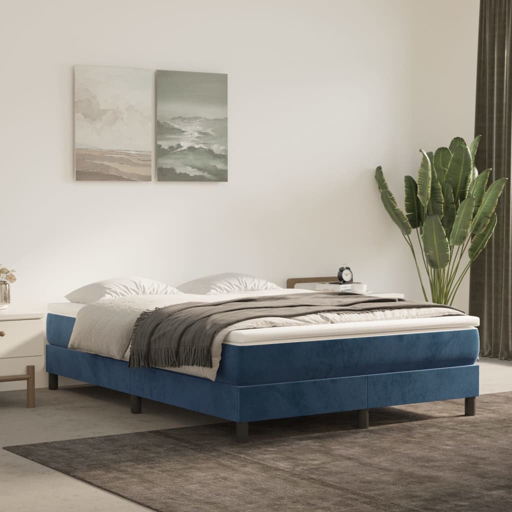Boxspring Zonder Matras Fluweel