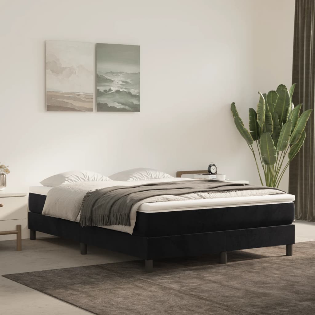 Boxspring Zonder Matras Fluweel