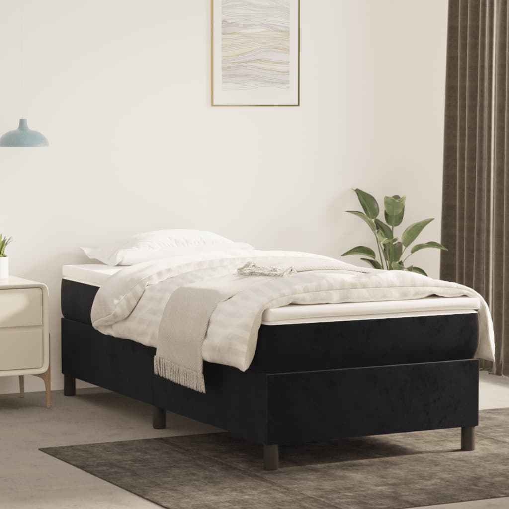 Boxspring Zonder Matras Fluweel
