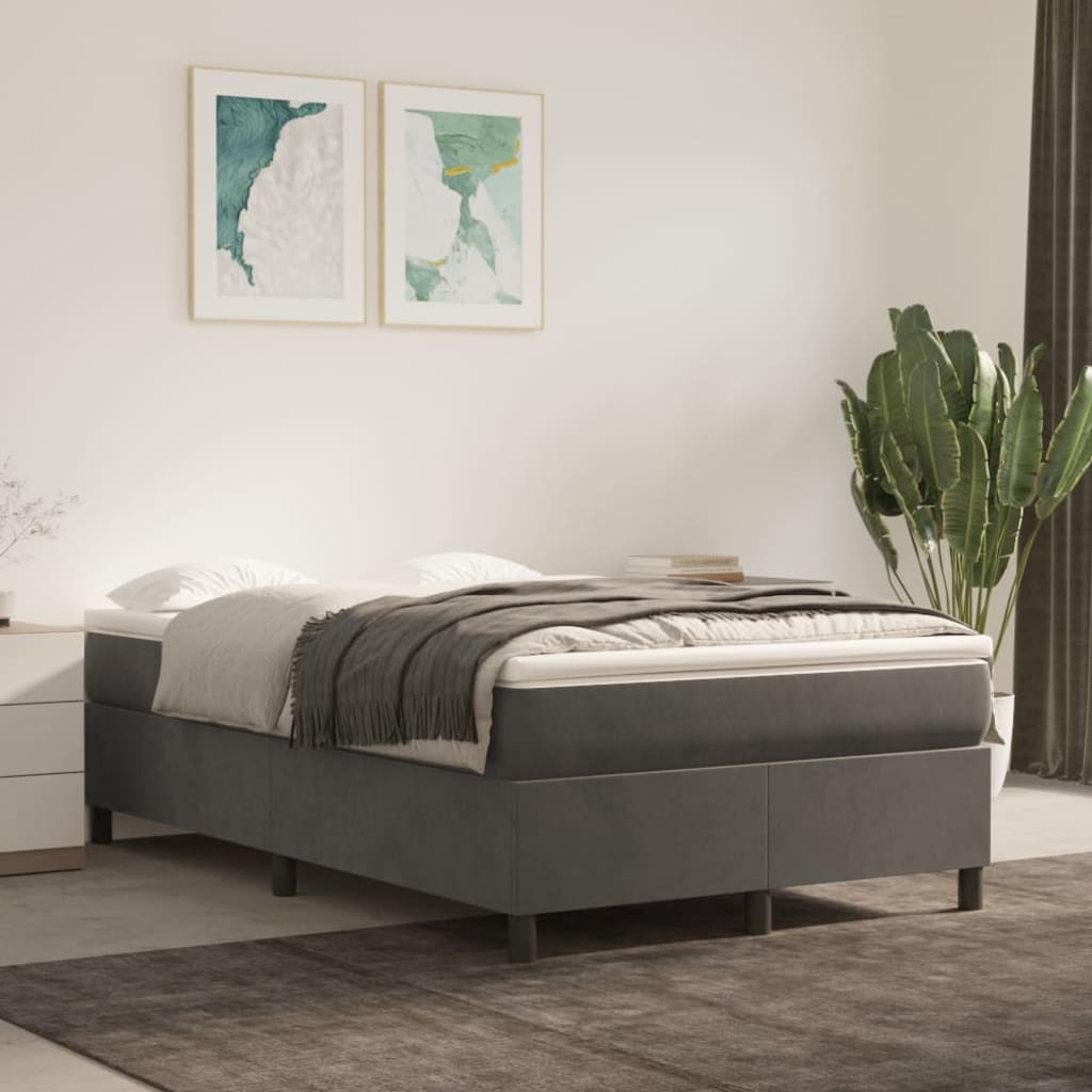 Boxspring Zonder Matras Fluweel