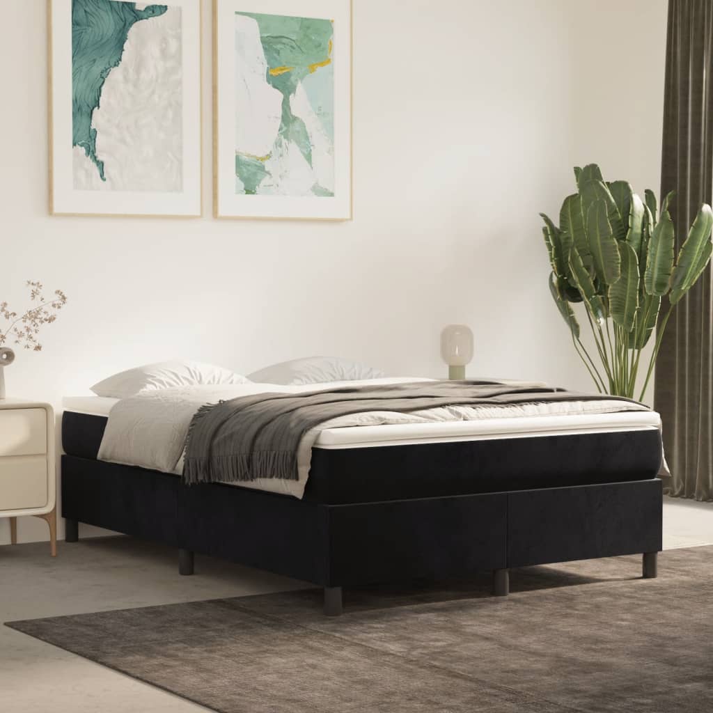 Boxspring Zonder Matras Fluweel