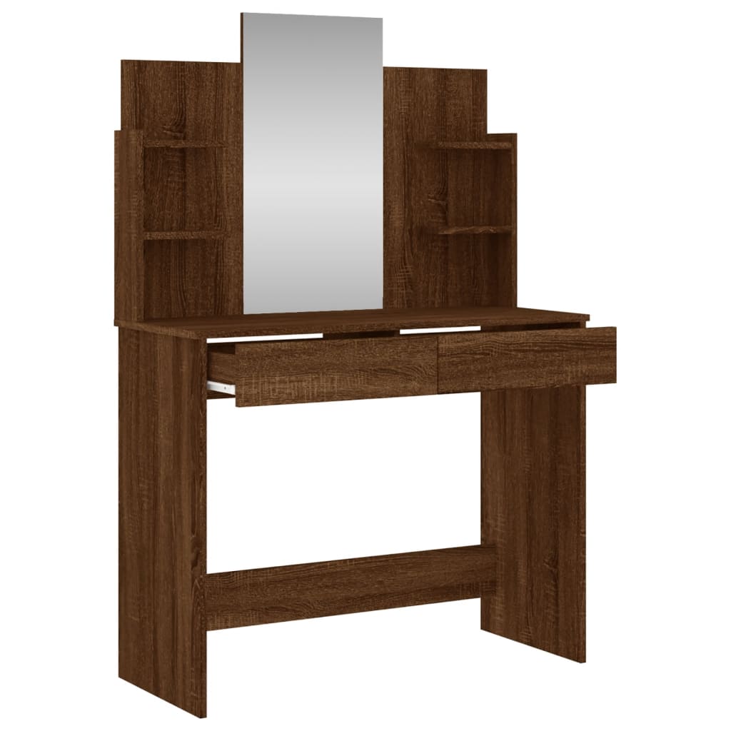 Kaptafel Met Spiegel 96X39X142 Cm