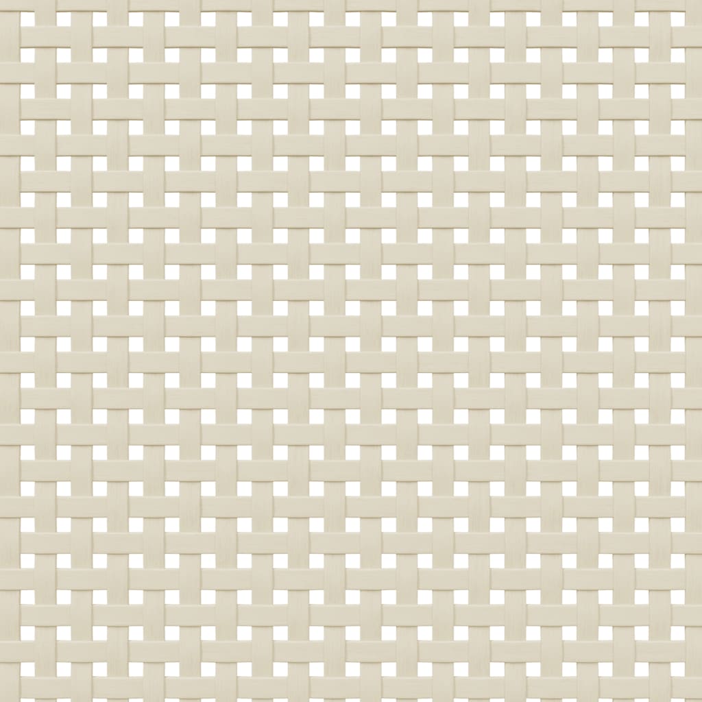 Nachtkastje Senja Rattan-Look 40X35X48 Cm Grenenhout