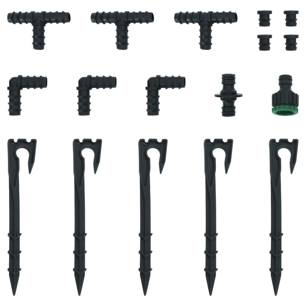 Druppelslang 0,6'' Rubber Zwart