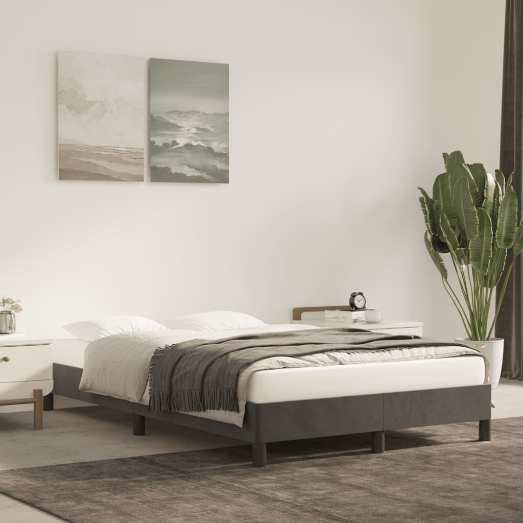 Boxspring Zonder Matras Fluweel