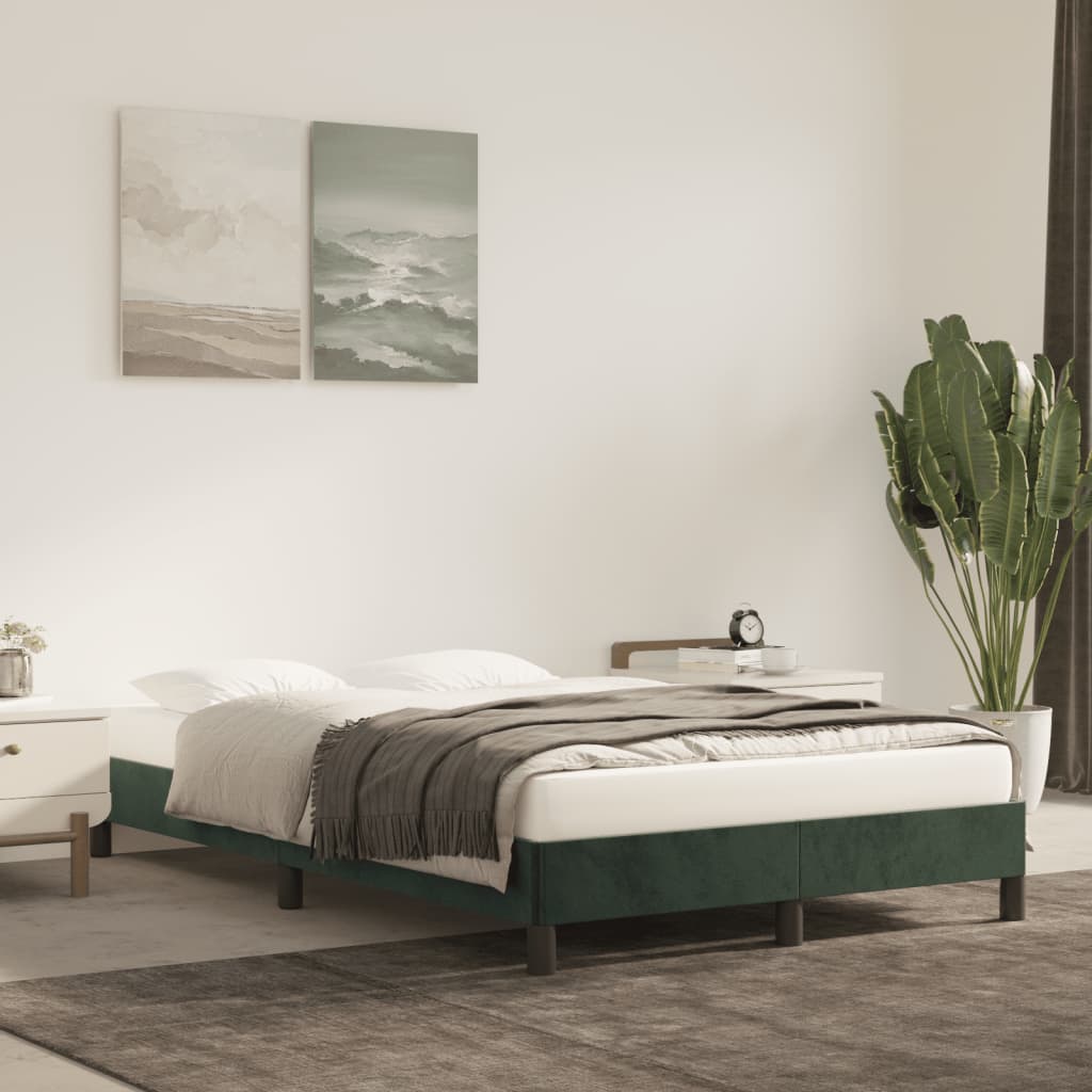 Boxspring Zonder Matras Fluweel