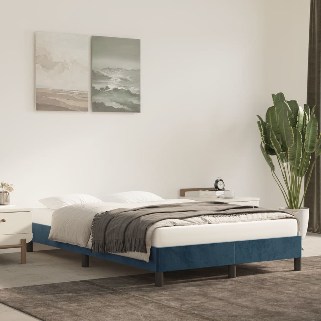 Boxspring Zonder Matras Fluweel