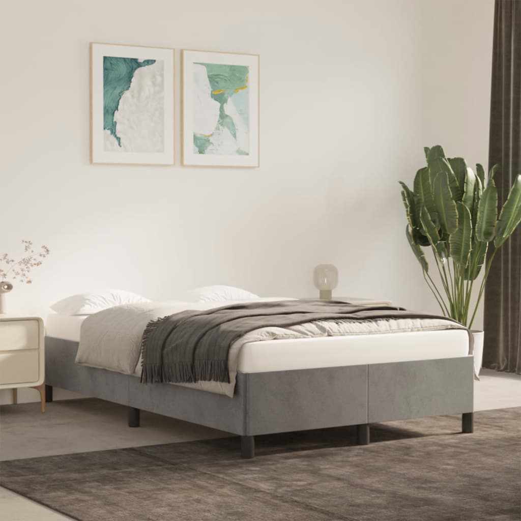 Boxspring Zonder Matras Fluweel