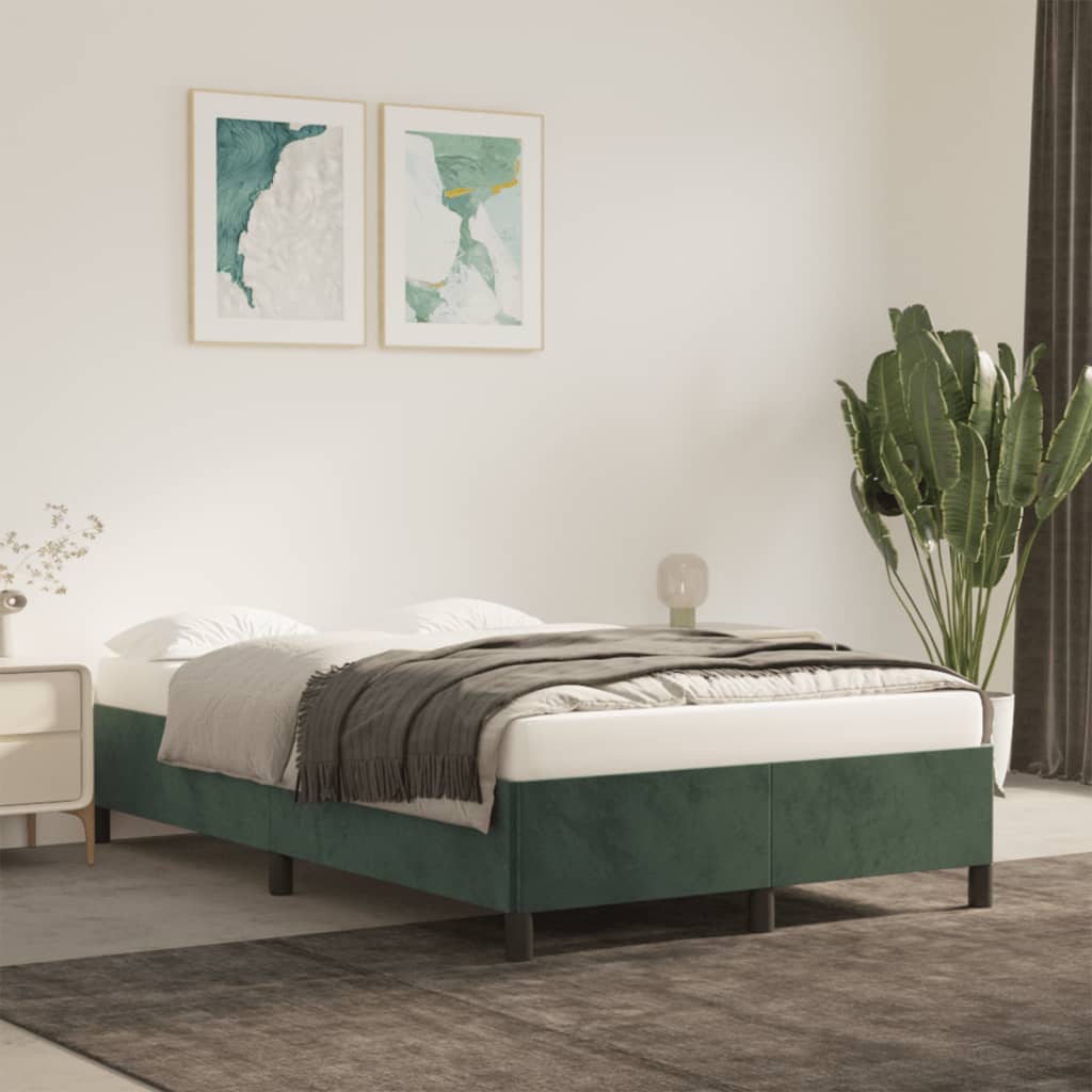 Boxspring Zonder Matras Fluweel