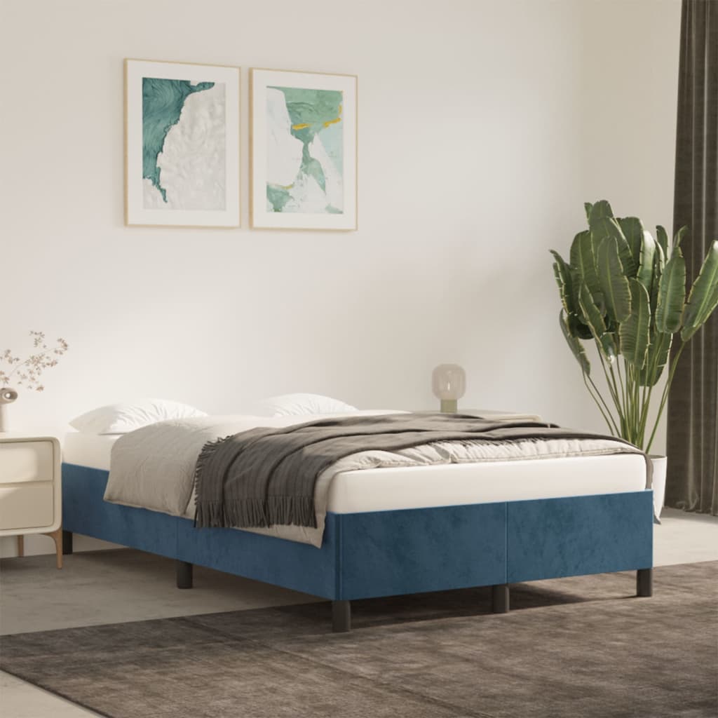Boxspring Zonder Matras Fluweel