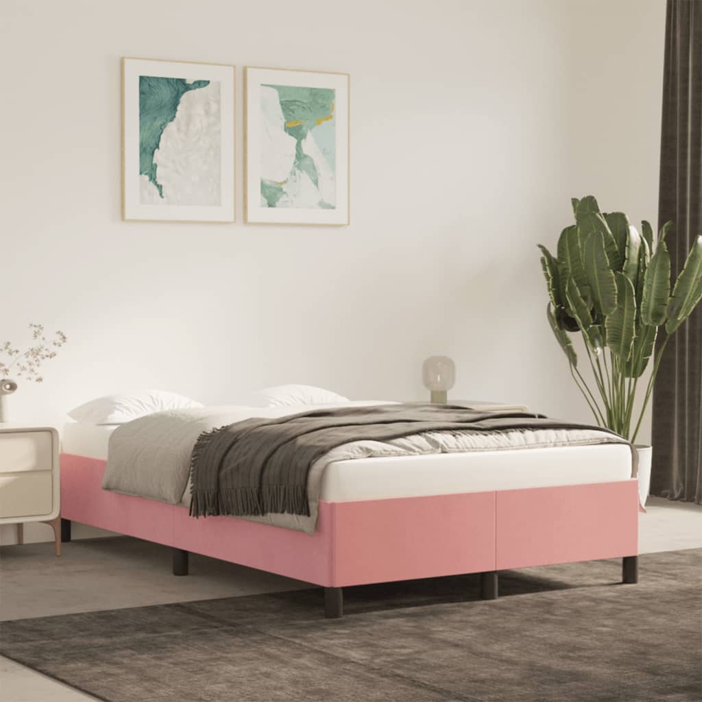 Boxspring Zonder Matras Fluweel