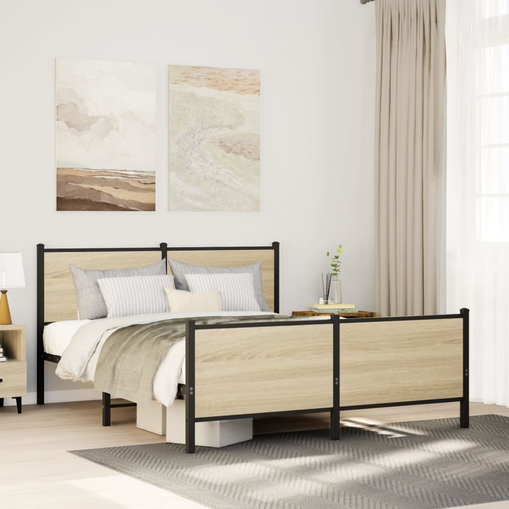 Bedframe Zonder Matras Metaal Ig