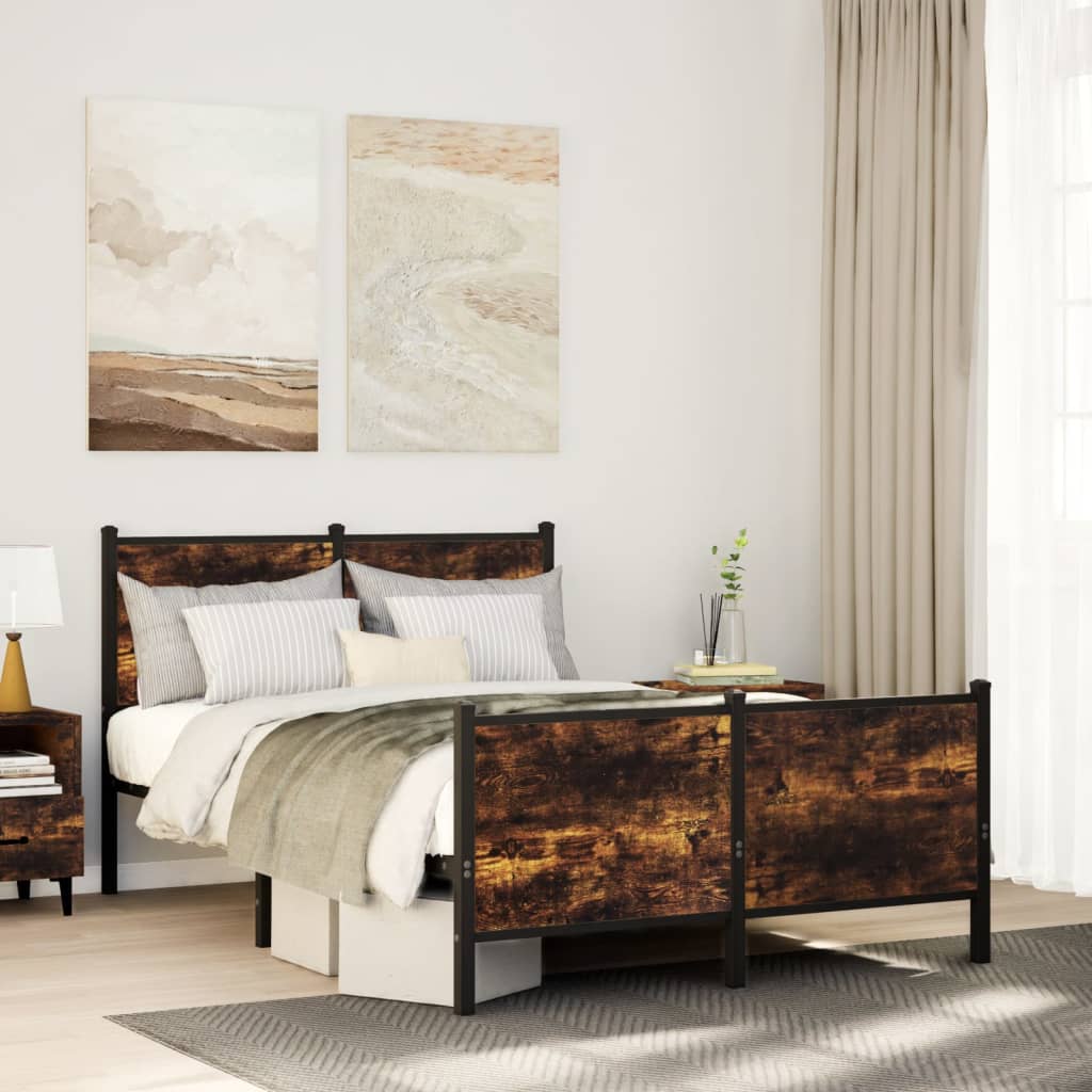 Bedframe Zonder Matras Metaal Ig