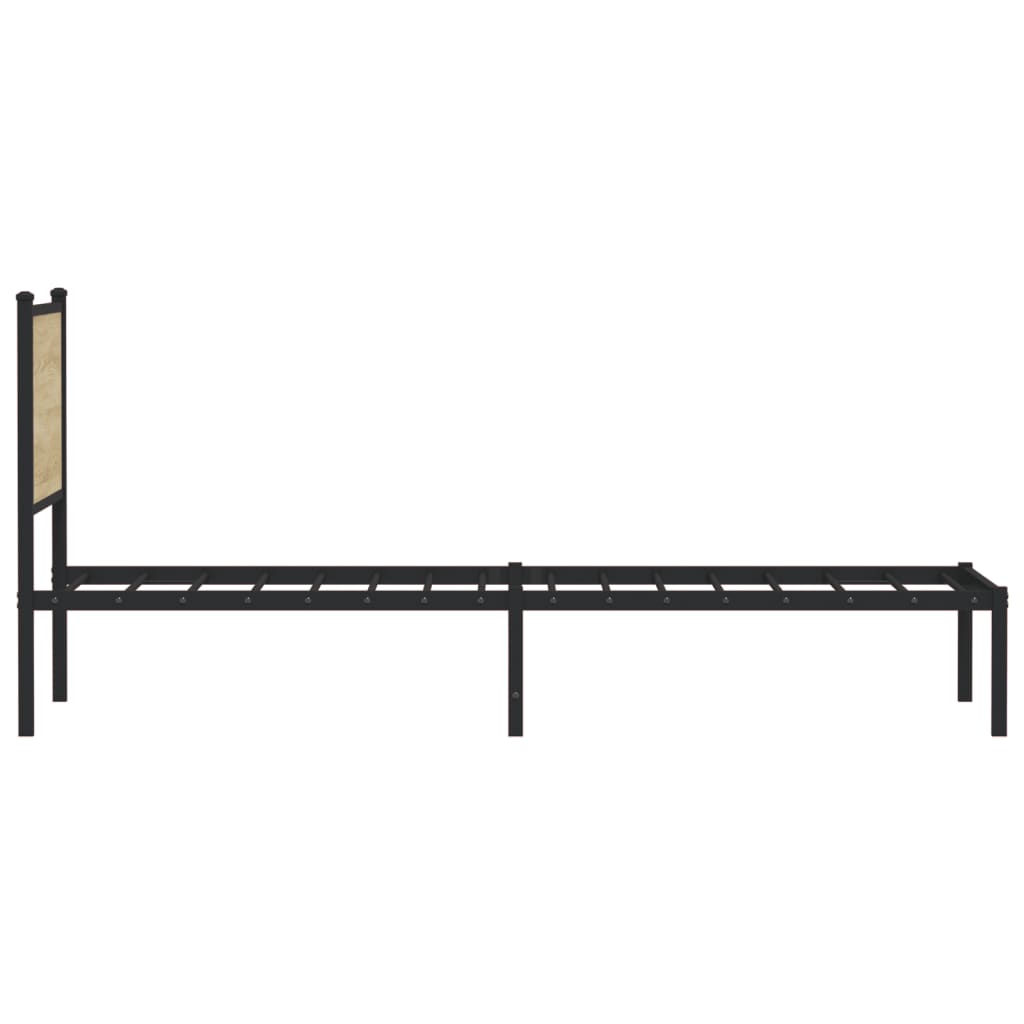 Bedframe Zonder Matras Metaal Kleurig