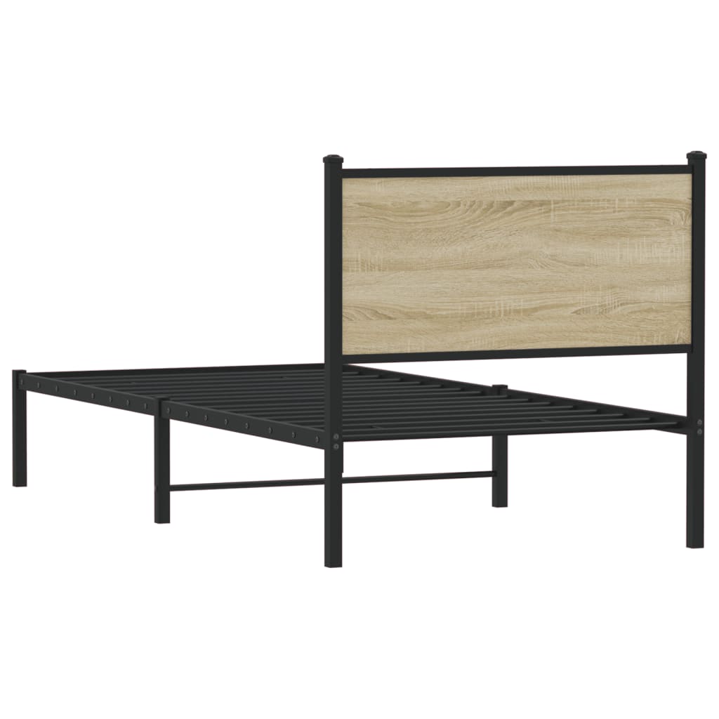 Bedframe Zonder Matras Metaal Kleurig
