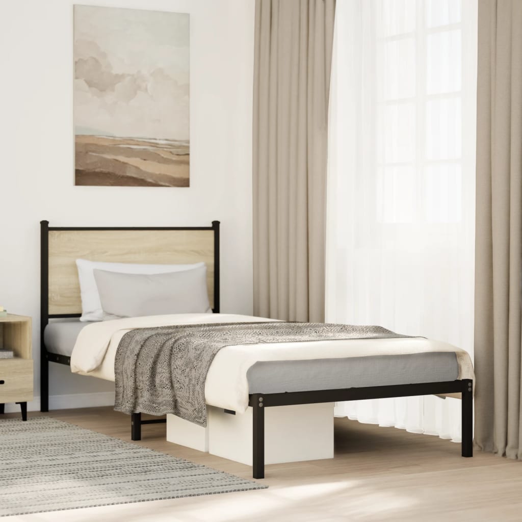 Bedframe Zonder Matras Metaal Kleurig