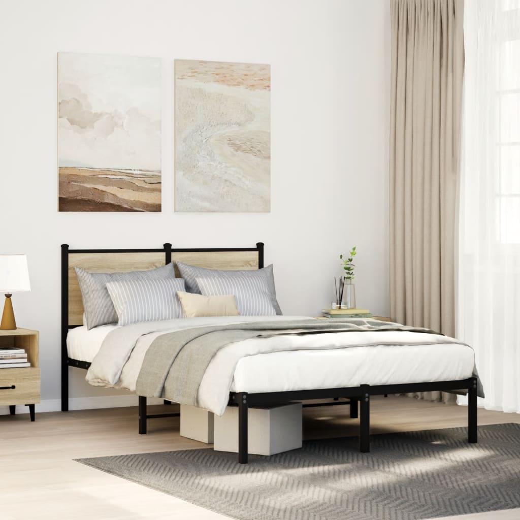 Bedframe Zonder Matras Metaal Kleurig