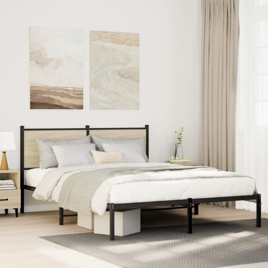 Bedframe Zonder Matras Metaal Kleurig