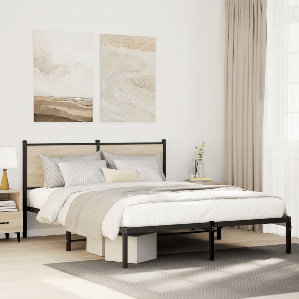 Bedframe Zonder Matras Metaal Kleurig