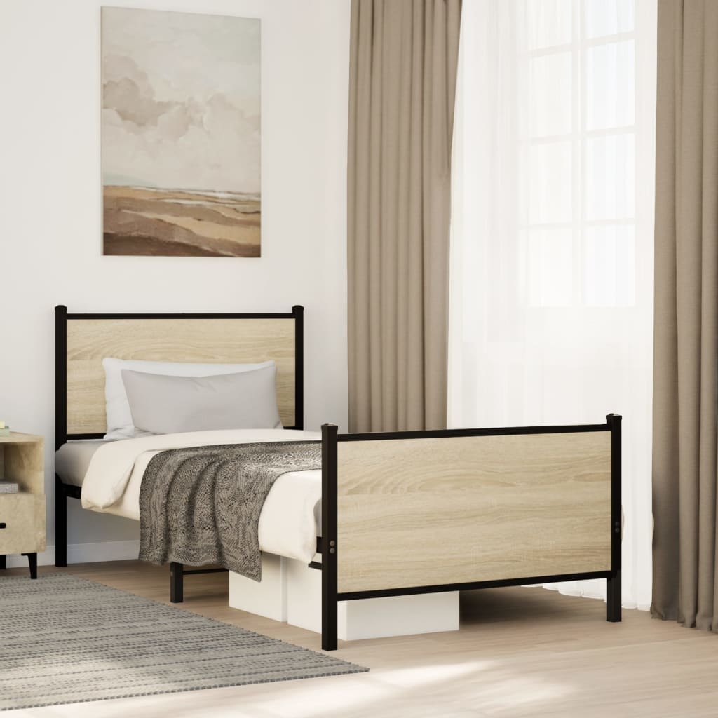 Bedframe Zonder Matras Metaal Ig