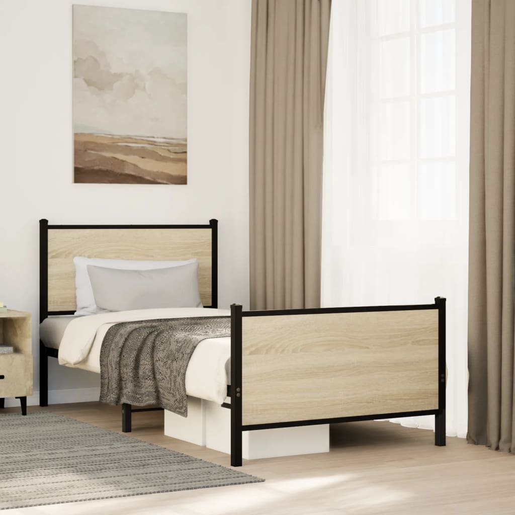 Bedframe Zonder Matras Metaal Ig