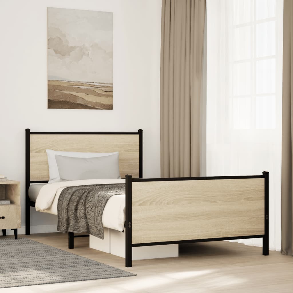 Bedframe Zonder Matras Metaal Ig