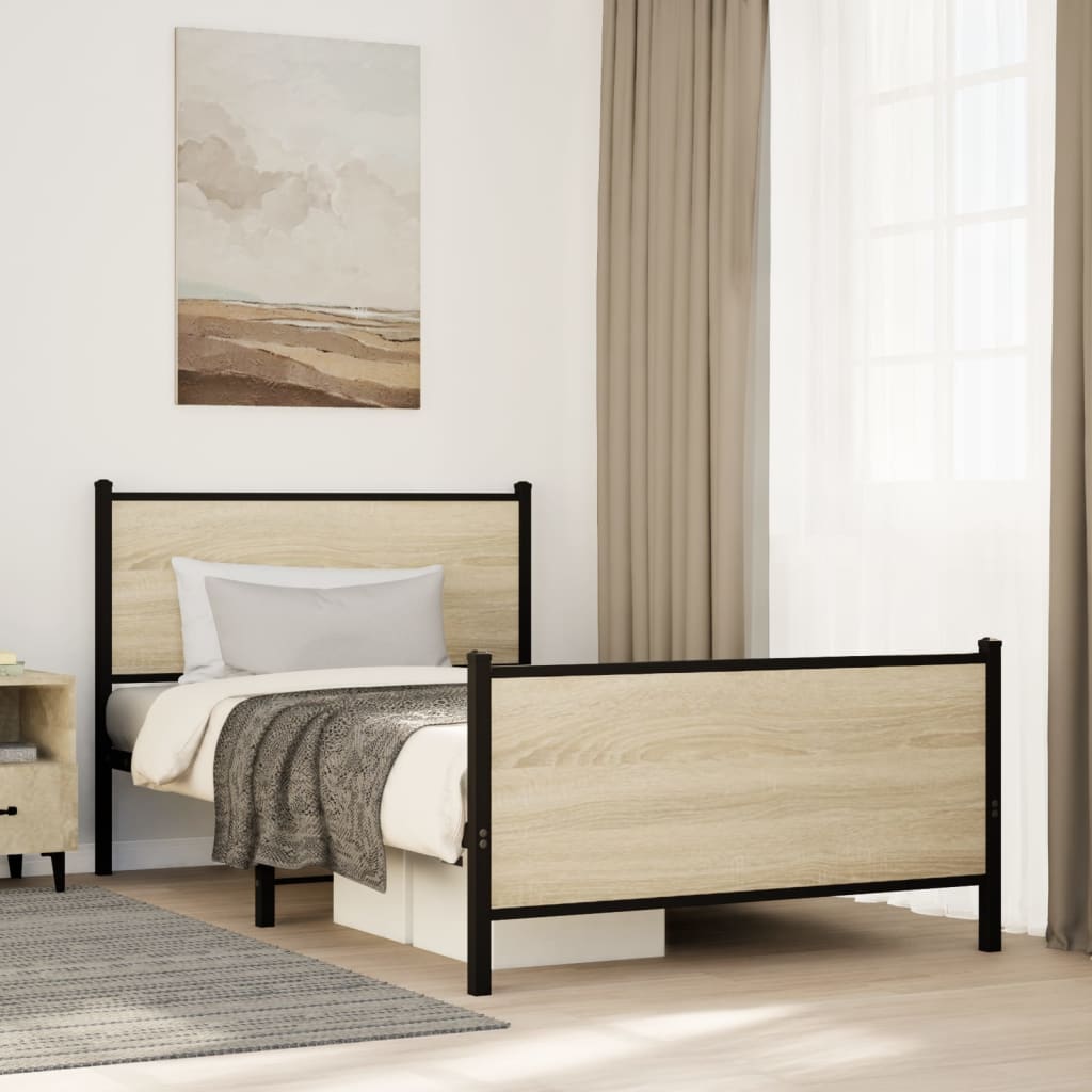 Bedframe Zonder Matras Metaal Ig
