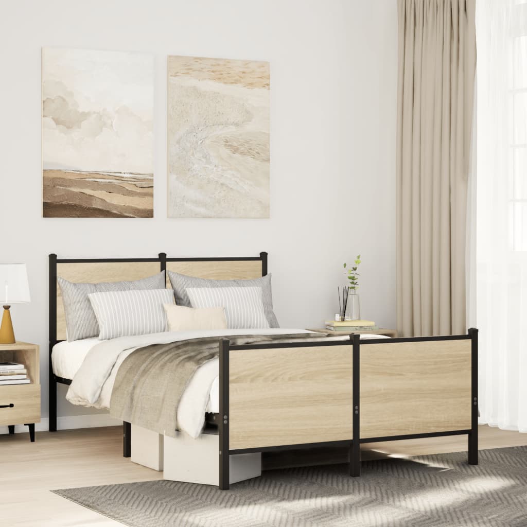 Bedframe Zonder Matras Metaal Ig