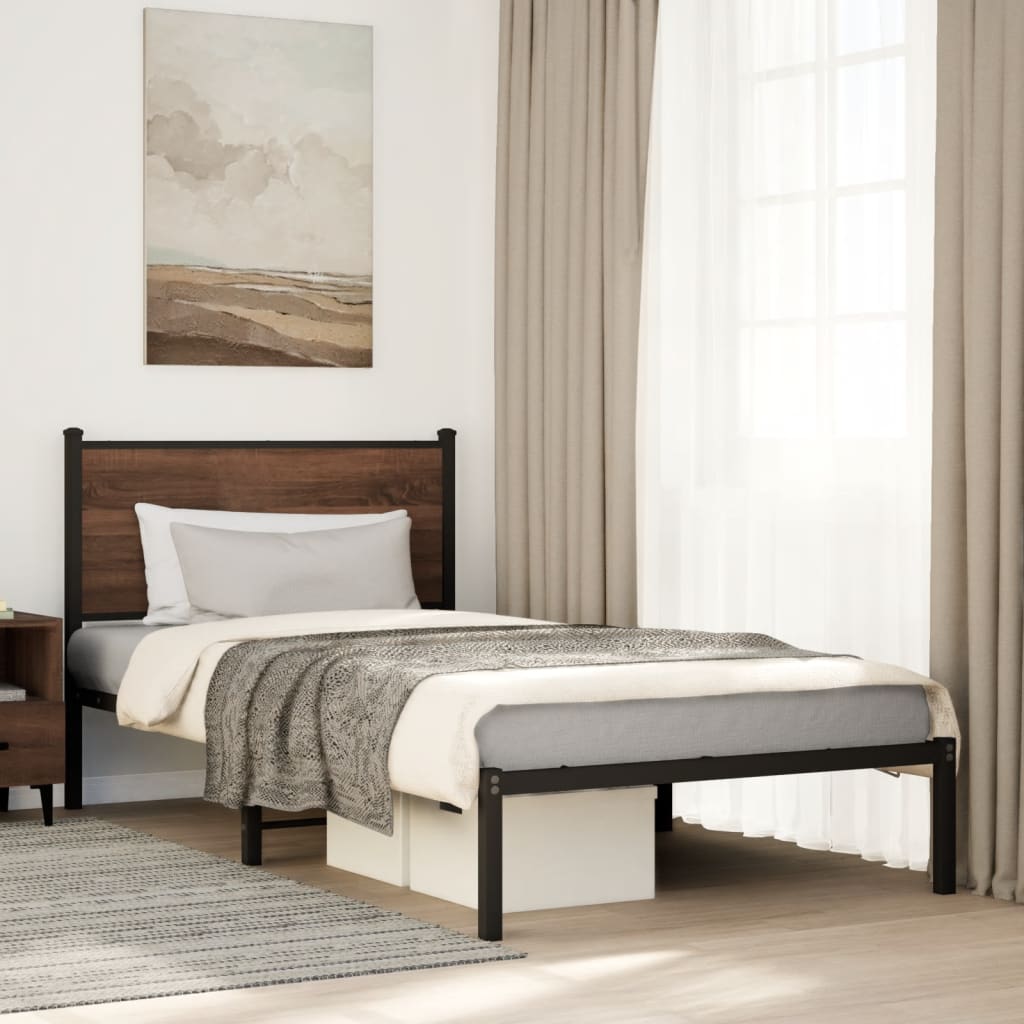 Bedframe Zonder Matras Metaal Kleurig