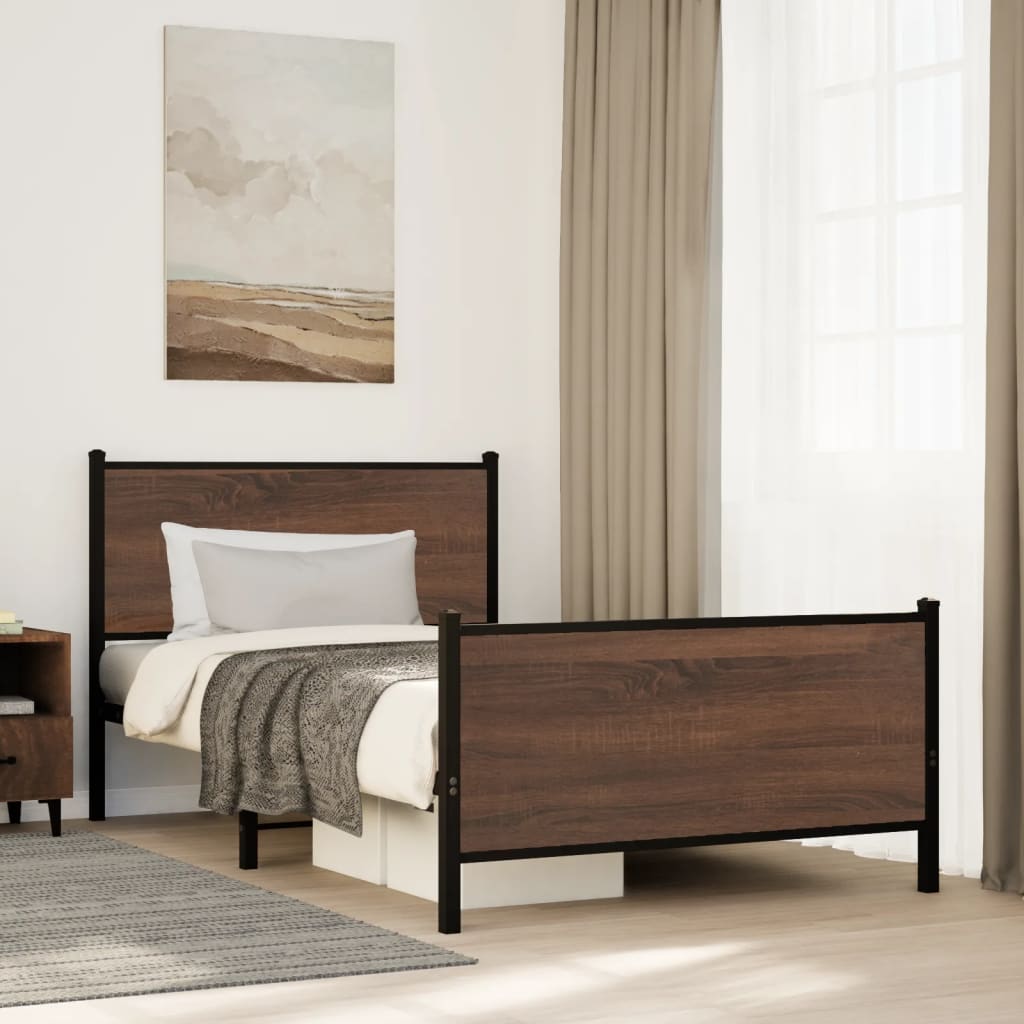 Bedframe Zonder Matras Metaal Ig