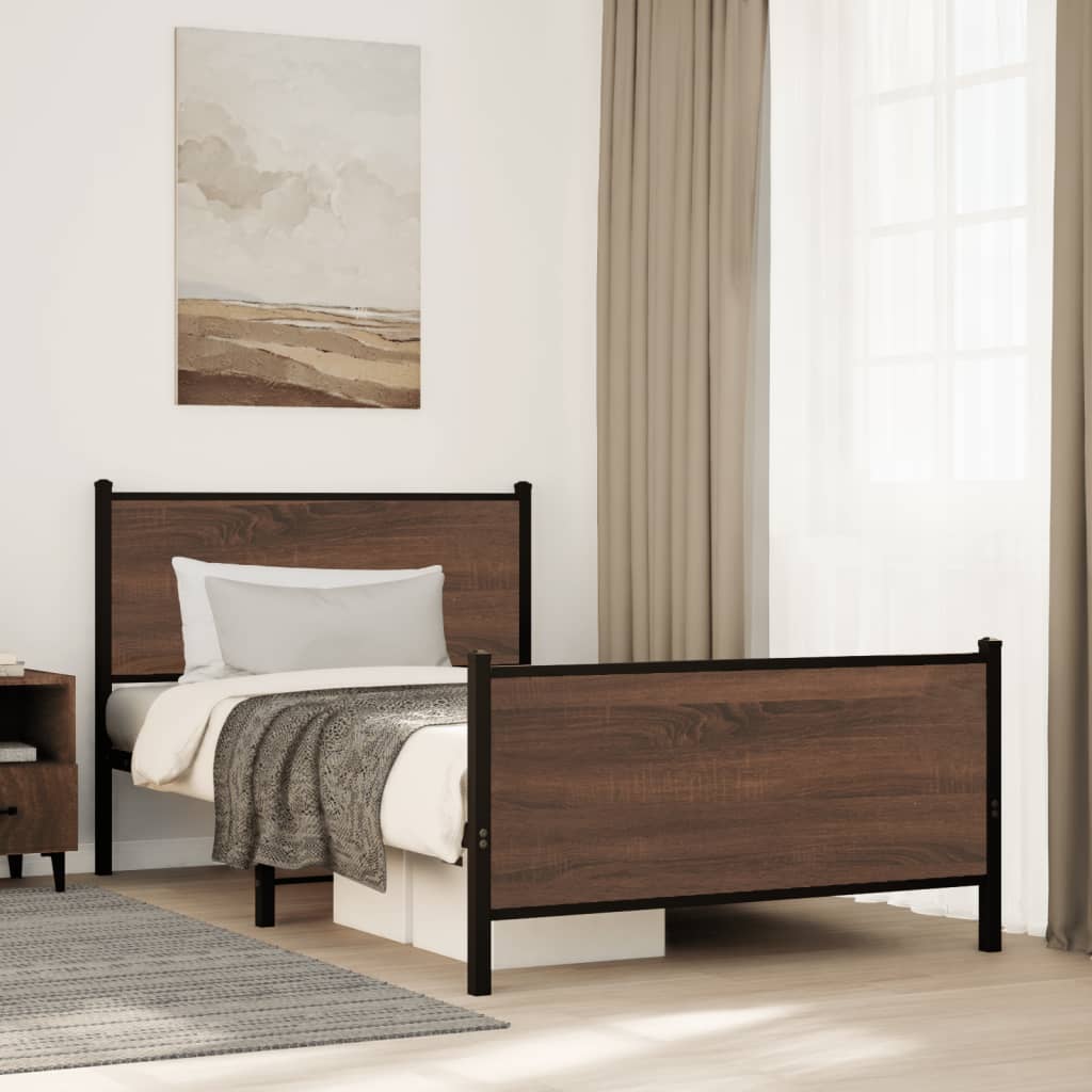 Bedframe Zonder Matras Metaal Ig