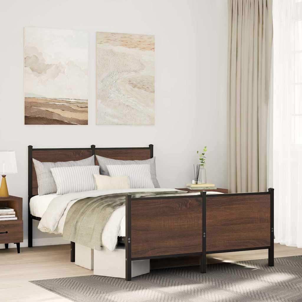 Bedframe Zonder Matras Metaal Ig